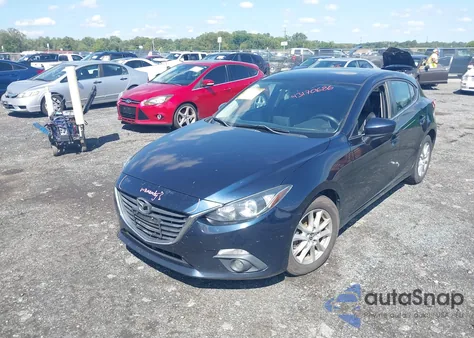 2015 Mazda Mazda3 I Grand Touring from USA, damaged, VIN JM1BM1M76F1224547